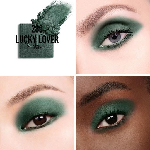 Dior Diorshow Mono Couleur High-Color and Long-Wear Eyeshadow, 280 Lucky Clover