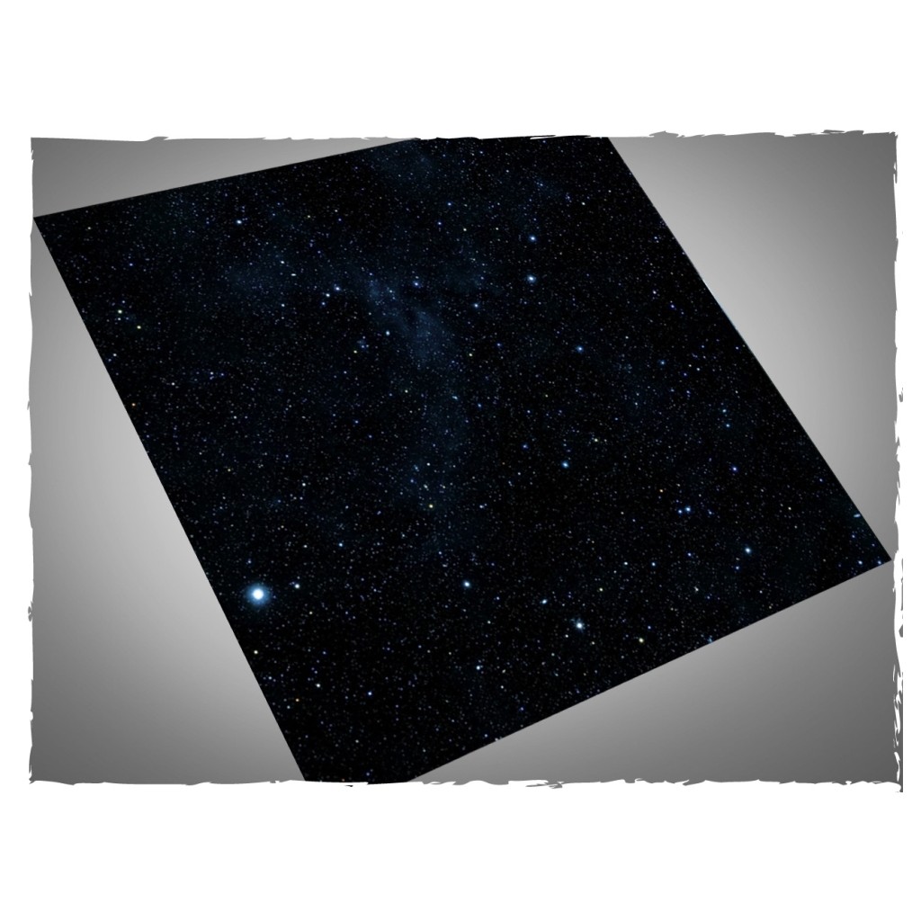 Terrain Mat PVC - Stars - 90x90
