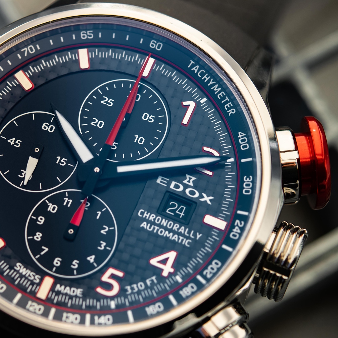 Edox Chronorally Automatic Chronograph