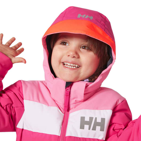 Veste de ski HELLY HANSEN K VERTICAL INS JACKET DRAGON FRUIT