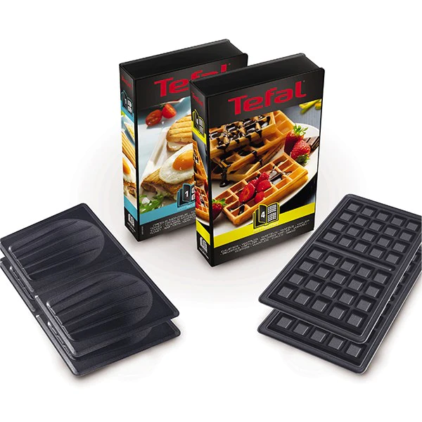 Gaufrier multifonctions Snack collection avec 2 coffrets SW853D12 Tefa