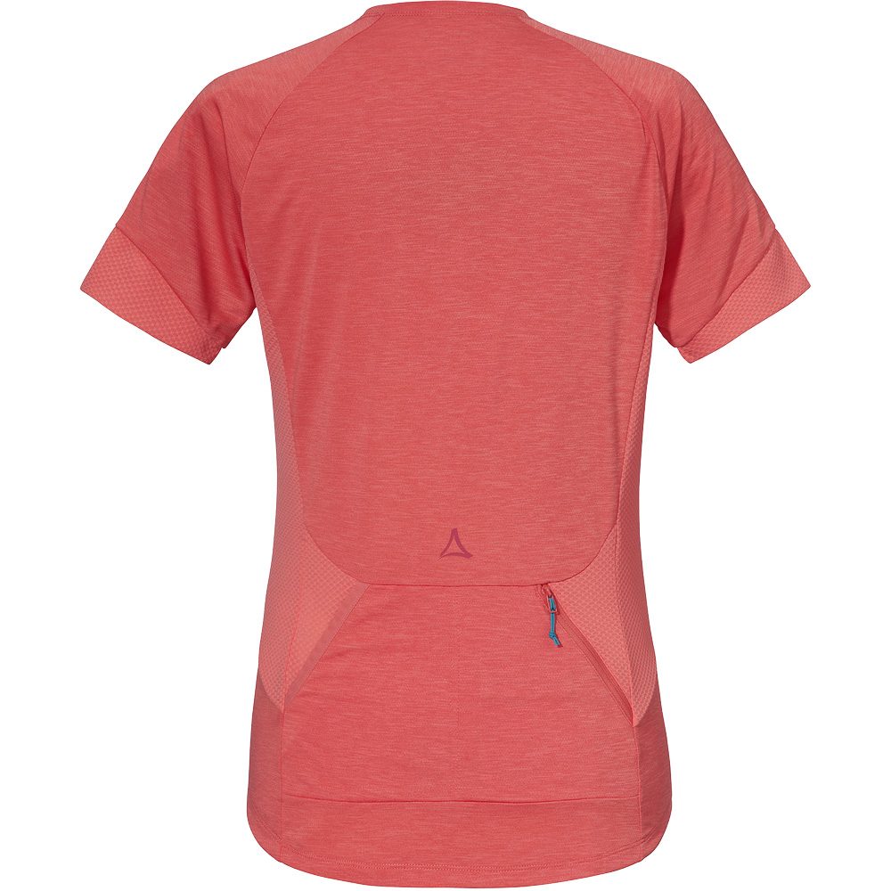 Schöffel Auvergne Bike Shirt Damen georgiapeach