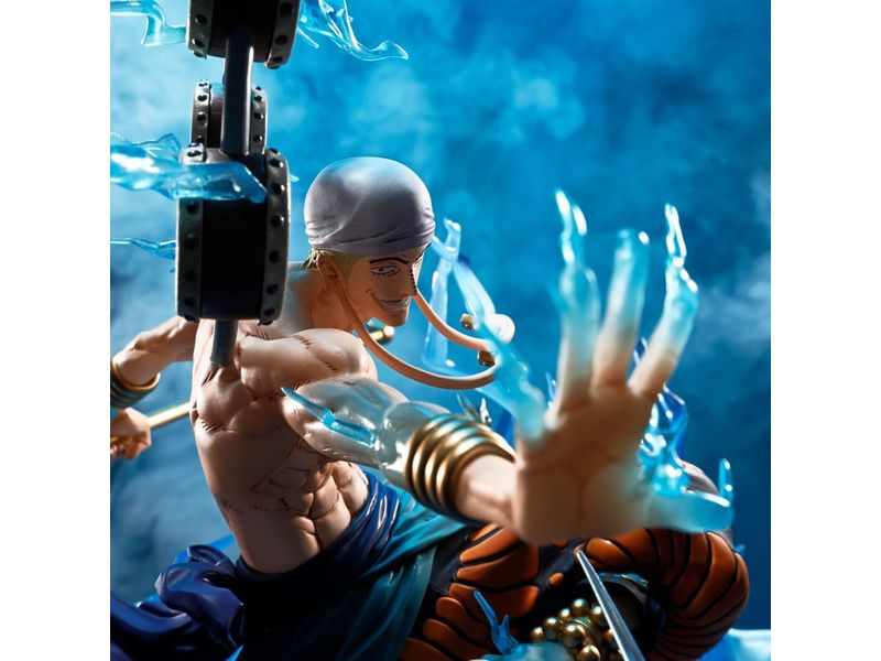 Tamashii Nations Figur One Piece Enel Volt Lightning Dragon Sammelfigur aus dem One Piece-Universum