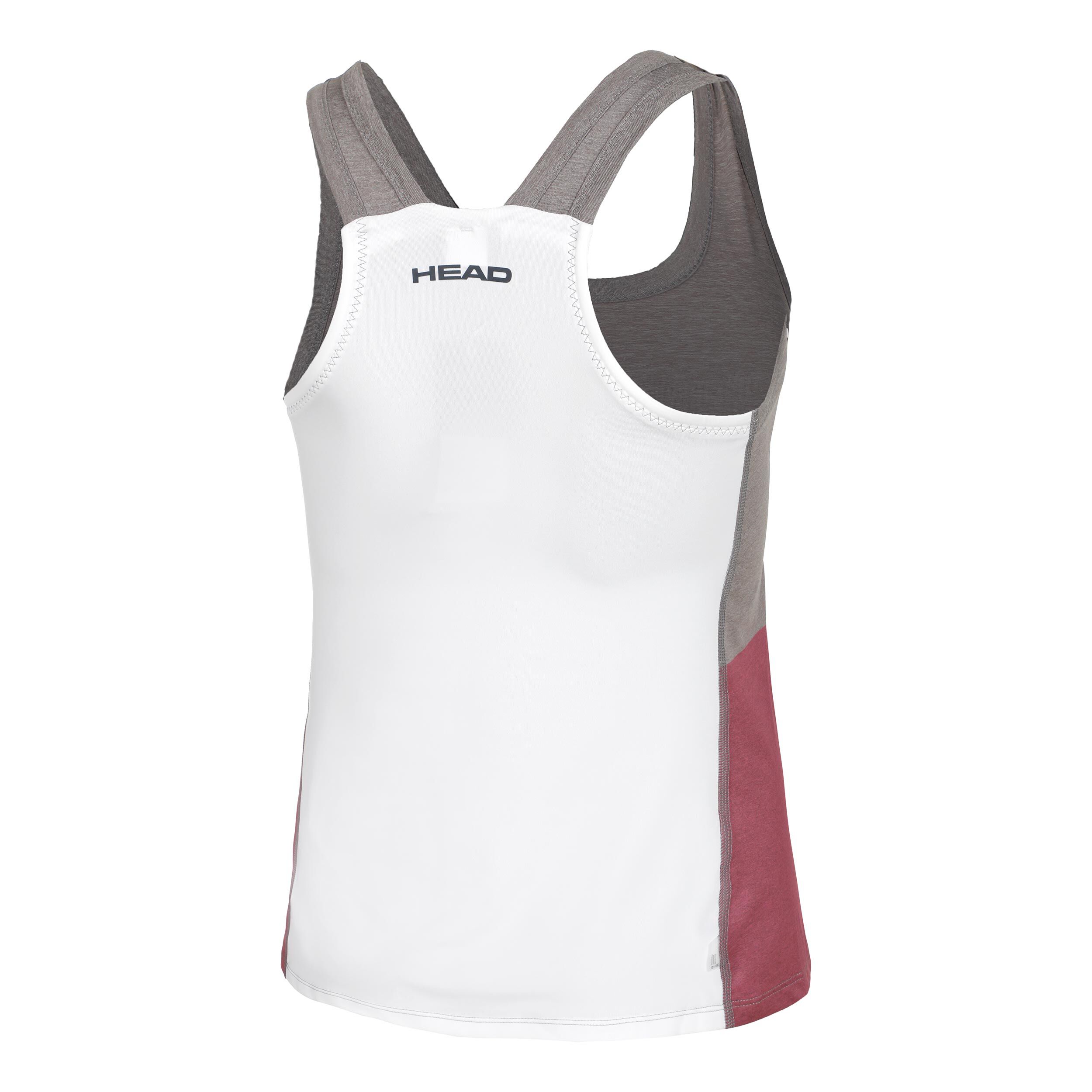 HEAD Play Tech Débardeur Tank Top Femmes - Rosé, Blanc