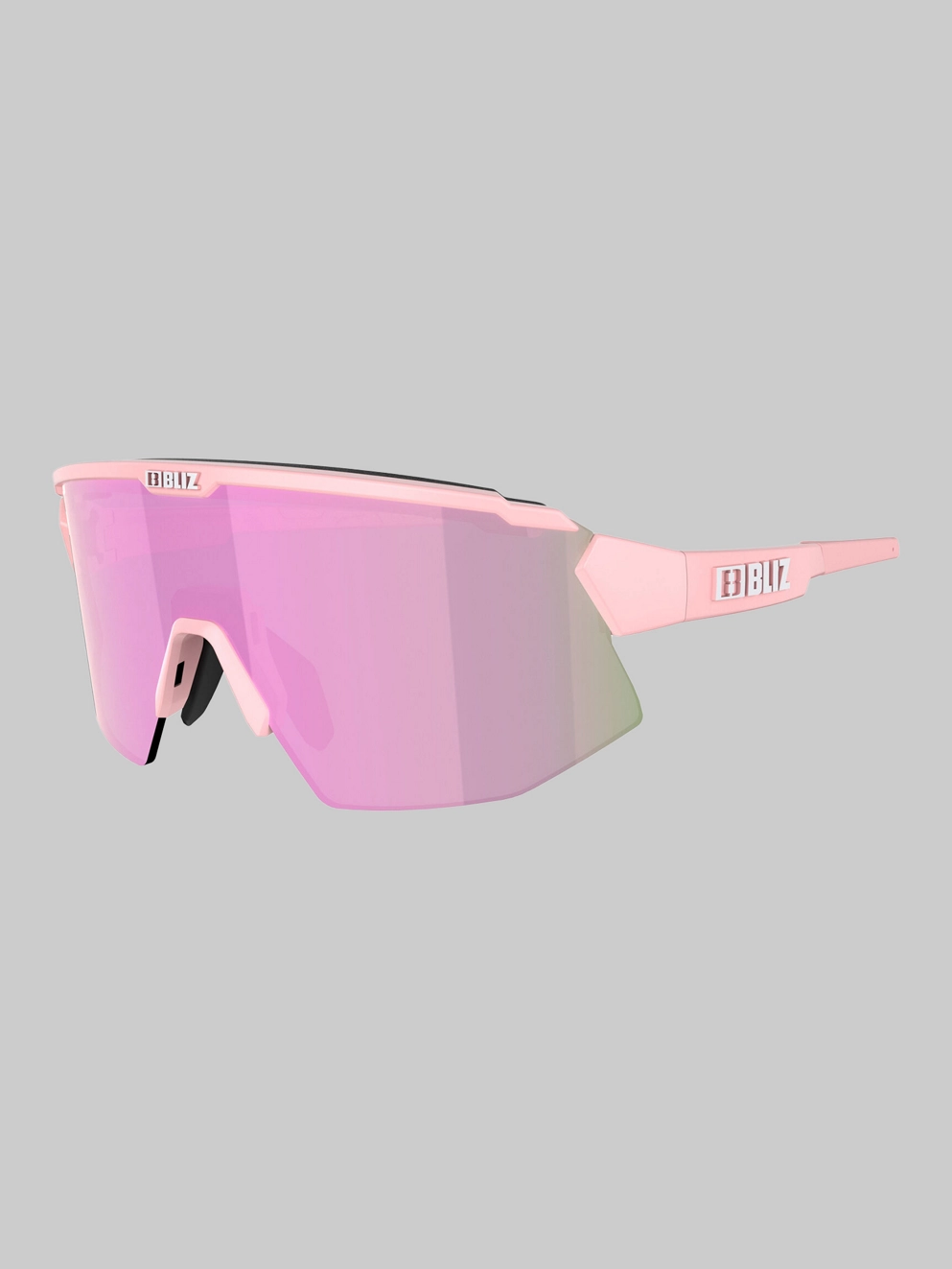 BLIZ Active Eyewear Breeze Small Matt Pwdr Pnk +Bonus Lens Sungl brown w rose multi +pink