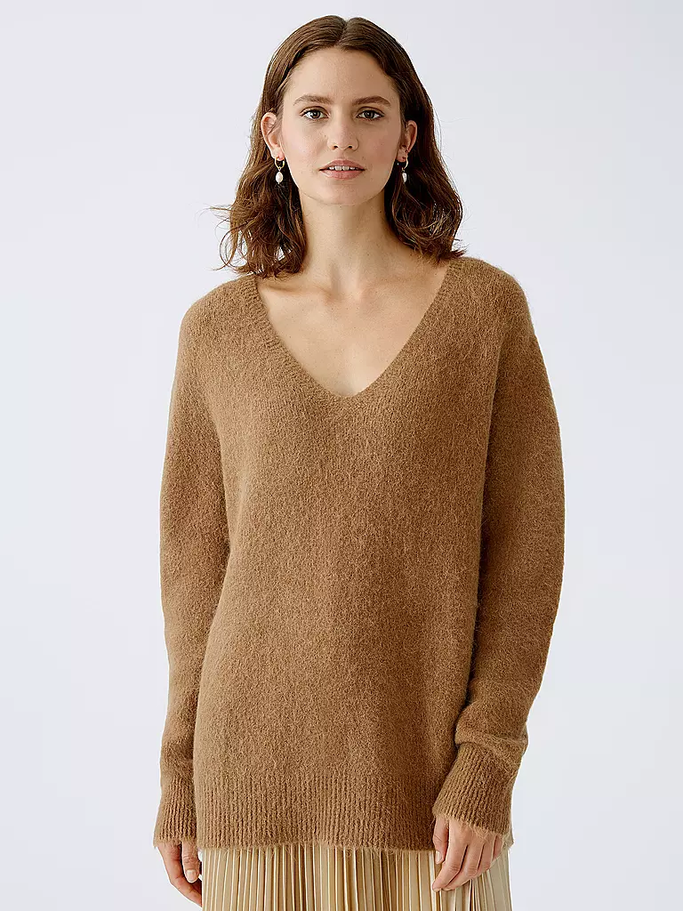 OUÍ Pullover camel
