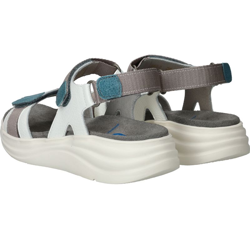 Wolky Miku Gobi Sandalen Wit Dames