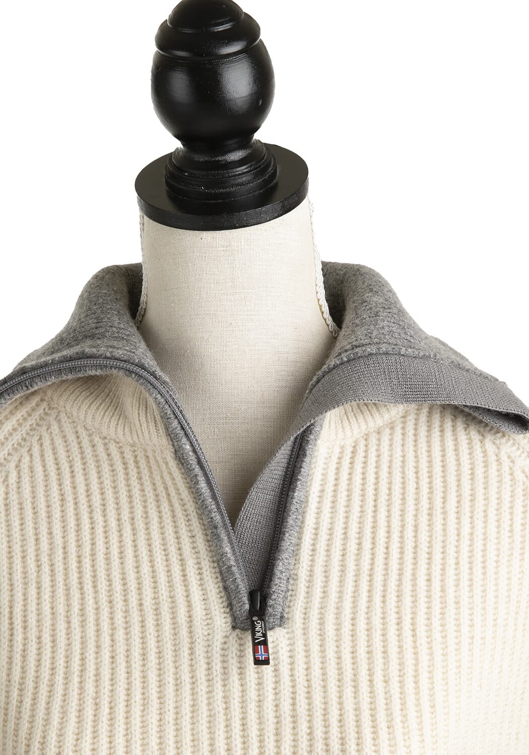 Viking Villmark Sweater w/zip Voksen SW008U - Viking Of Norway