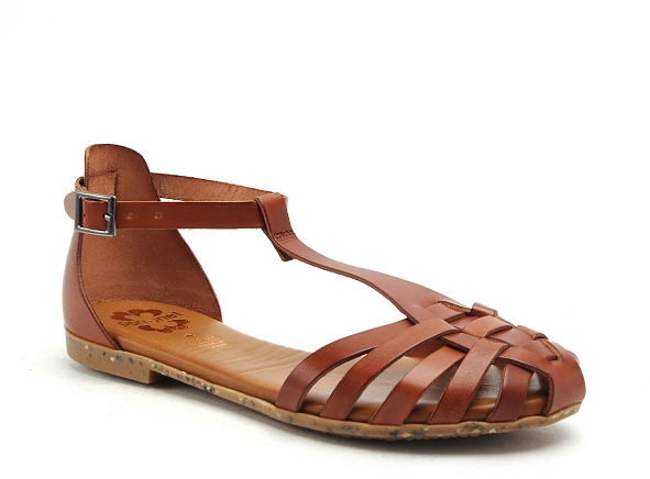 Porronet nu pieds plats femme fi2811 marron