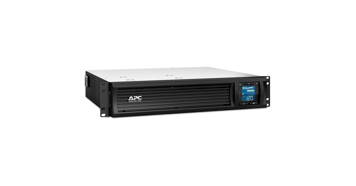 APCSmart-UPS SMC1000I-2UC Noodstroomvoeding ups  (Zwart, 4x C13, USB, Rack Mountable, SmartConnect, 1000VA)