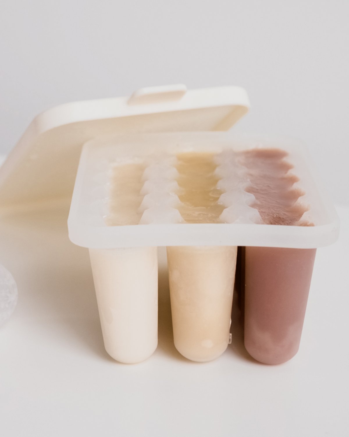 Fryseform for Babymat M/ Lokk | Baby Food Freezer Tray