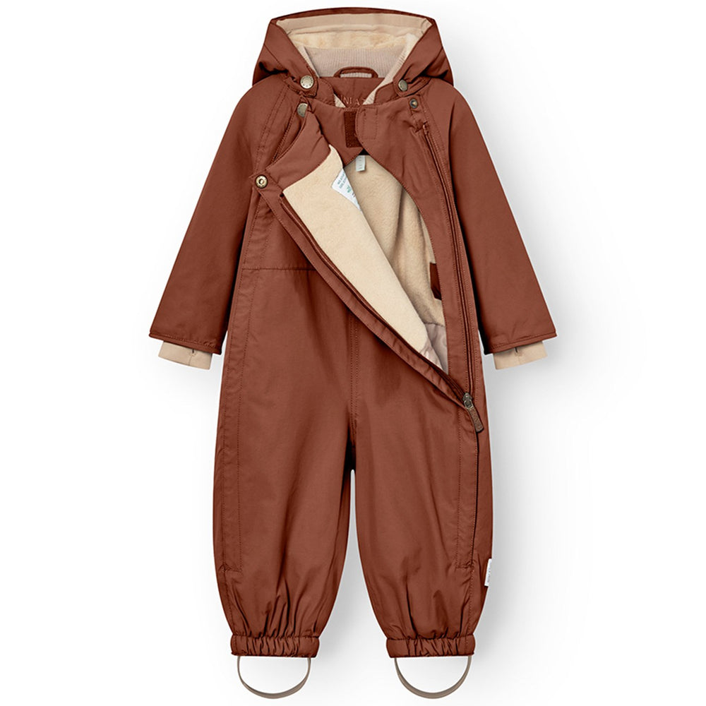 Køb Mini A ture Rootbeer brown Wisti Fleece Flyverdragt