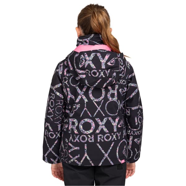 Veste de ski ROXY JETTY GIRL JK TRUE BLACK LLUVIA RG