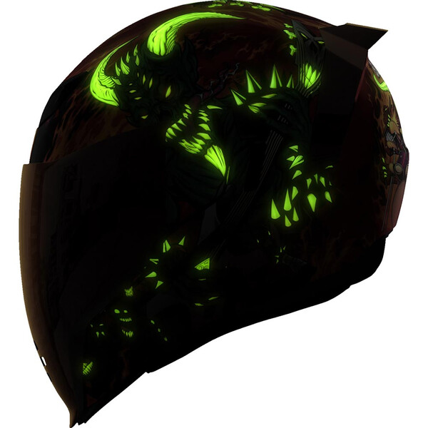 Icon - Casque Airflite MIPS® Blegh™ Rouge / Multicolore