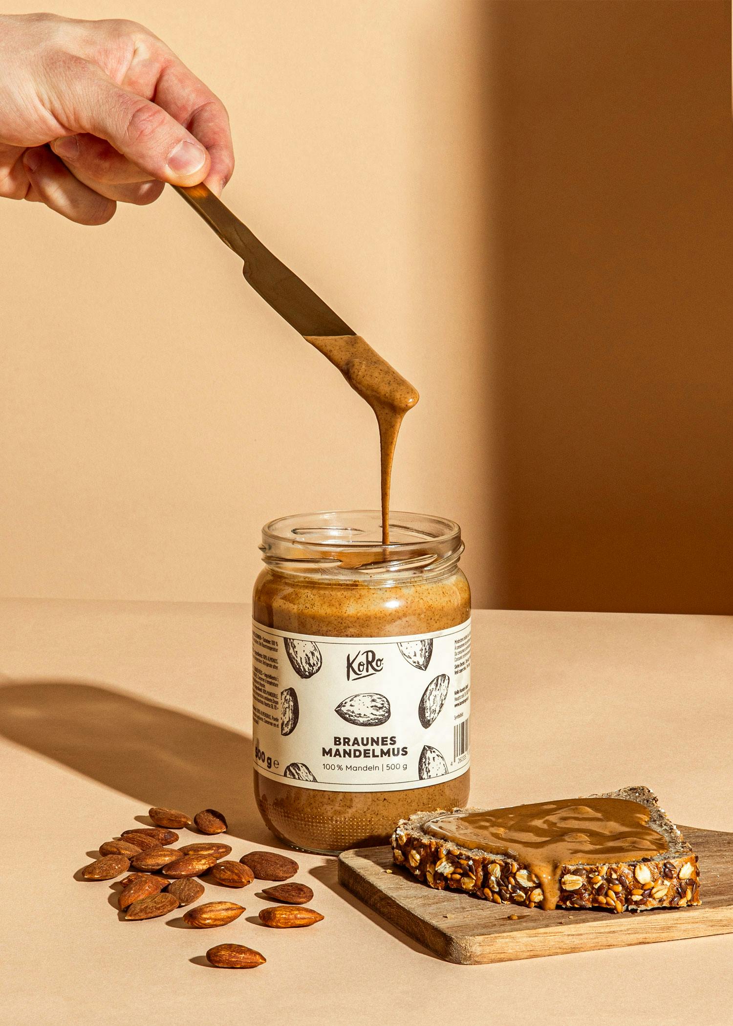 Braunes Mandelmus 500 g