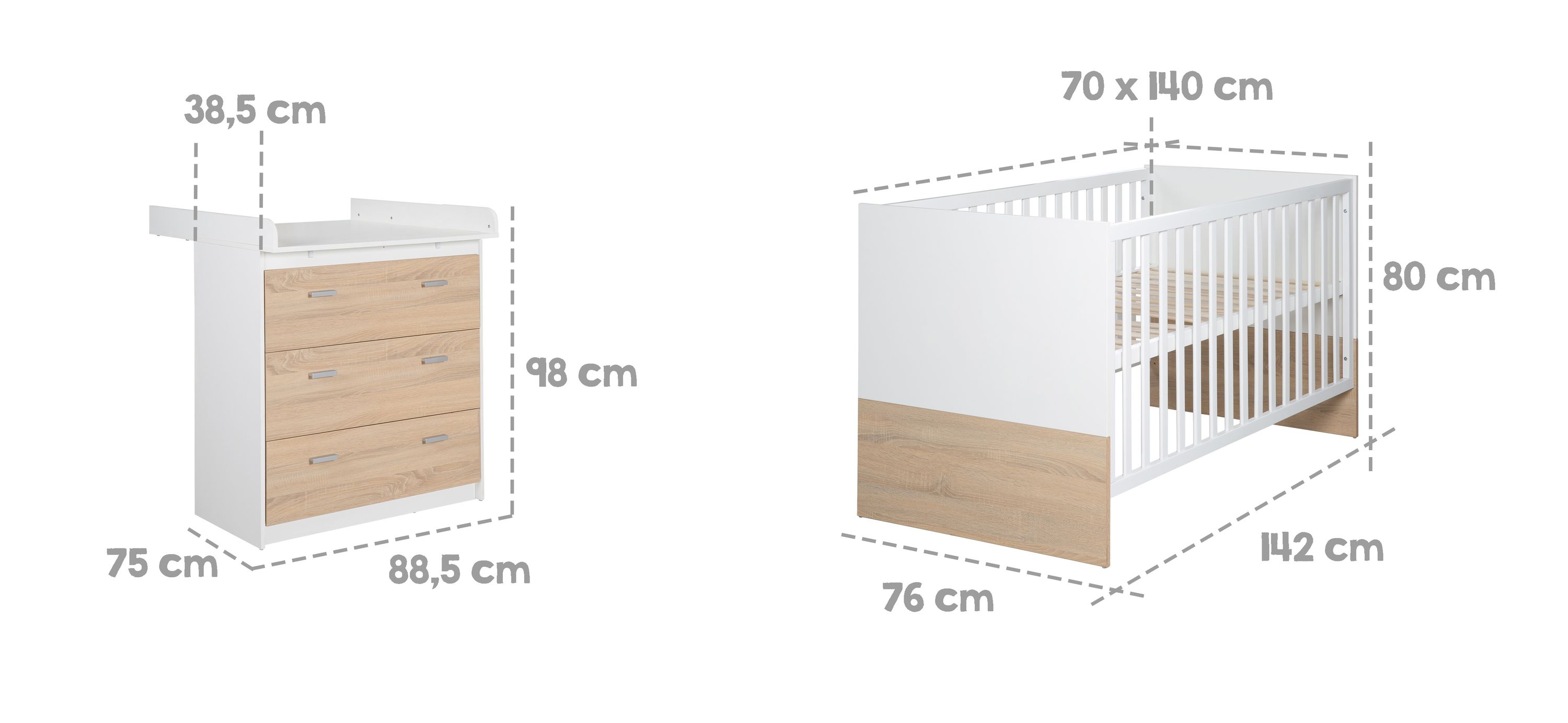 Babyzimmer roba GABRIELLA