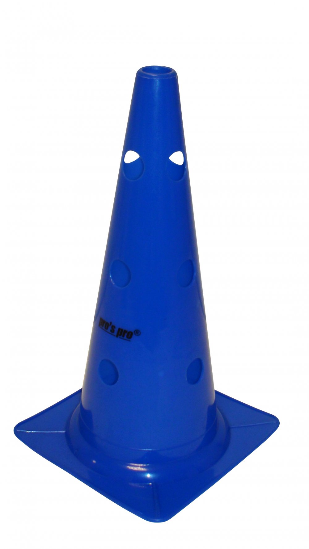 Lochkegel 38 cm blau