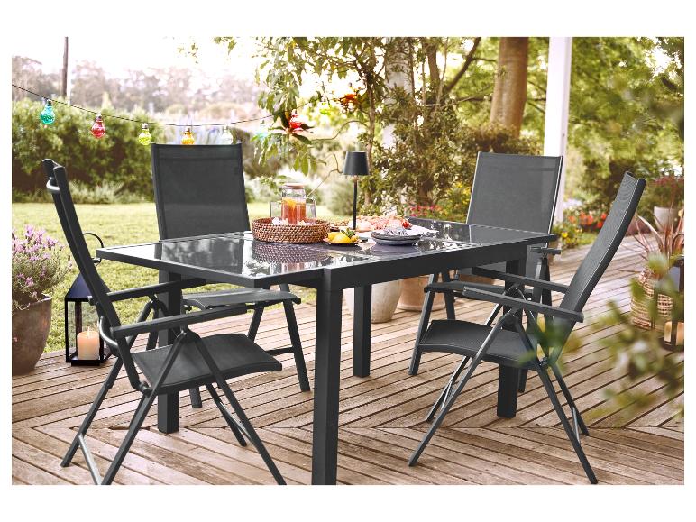 2 aluminium tuinstoelen Houston
