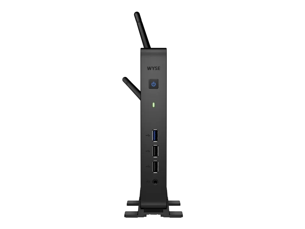Dell Wyse 3030 LT - Tynd klient - DTS - 1 x Celeron N2807 / 1.58 GHz - RAM 2 GB - flash 4 GB - HD Graphics - Gigabit Ethernet - Wyse Thin OS - skærm: ingen - sort - BTP - med 3 Years Dell Collect and Return Service