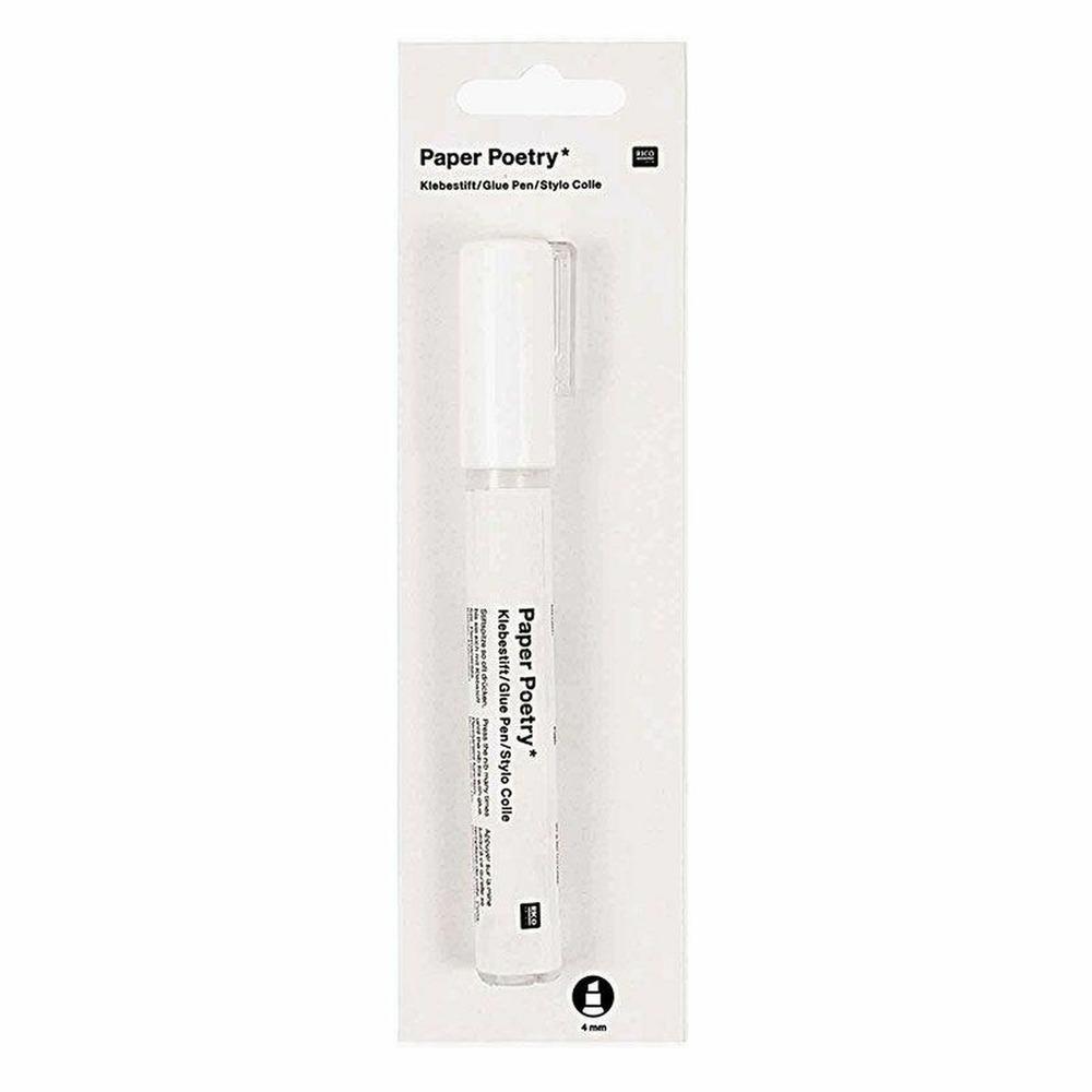2 stylos colle à papier à embout 4 mm