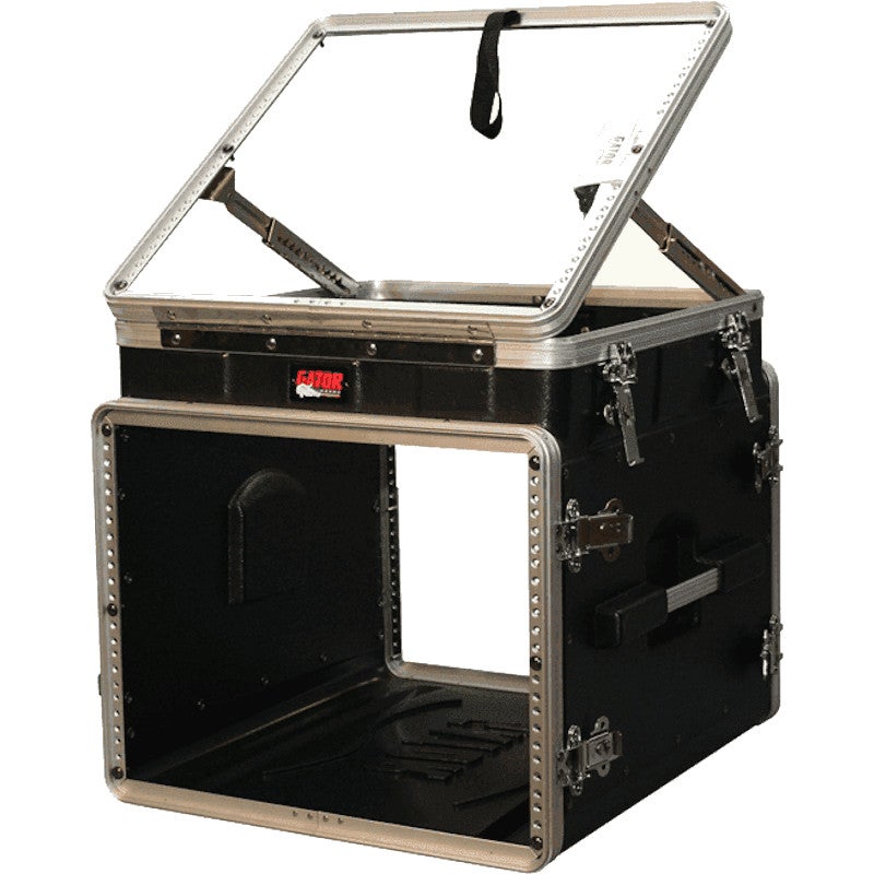 Gator Cases GRC-10X8-PU polyetheen 10U-8U combi flightcase voor mixers