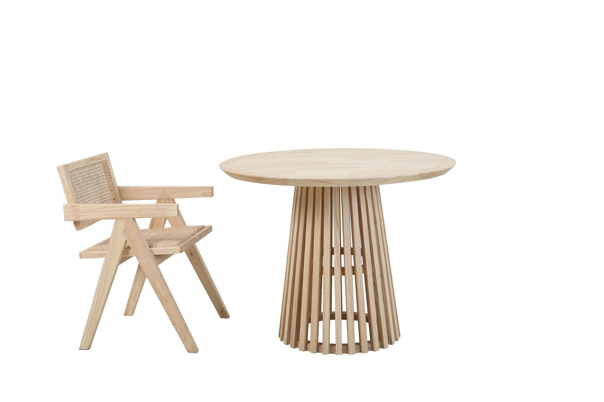 Esstisch 100cm Esszimmertisch Wohnzimmertisch Küchentisch Speisetisch natur