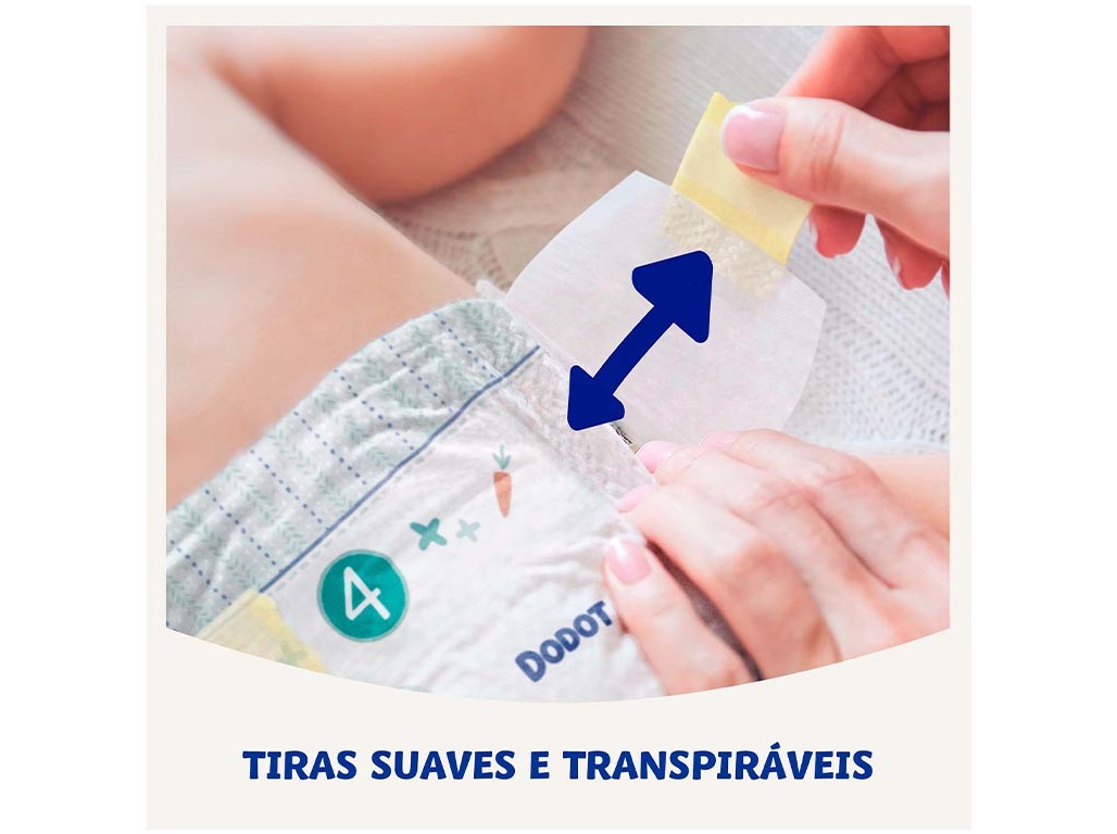 FRALDAS DODOT SENSITIVE T0 1-2.5KG 24 UN