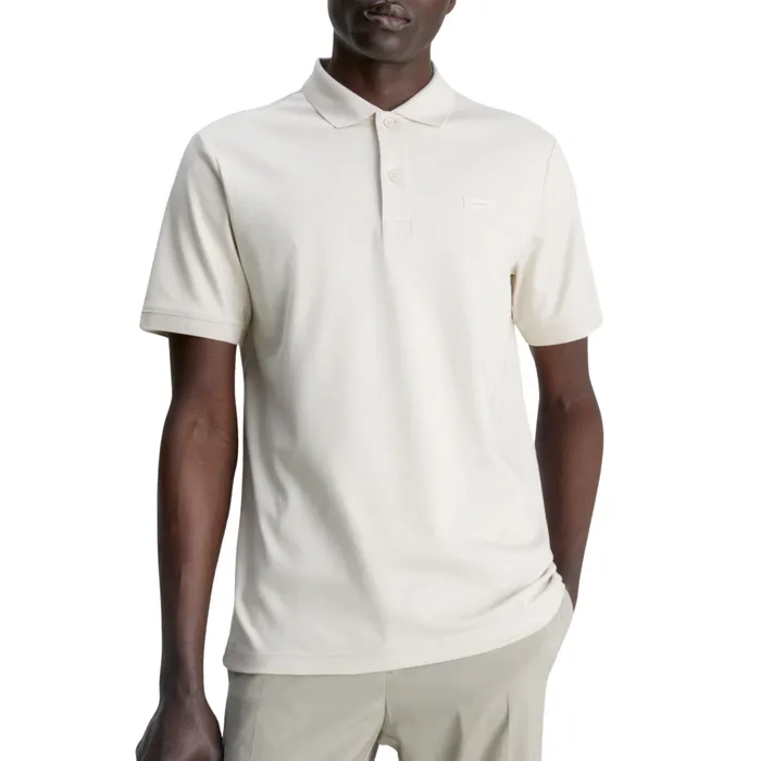 Calvin Klein Smooth Cotton Polo Heren