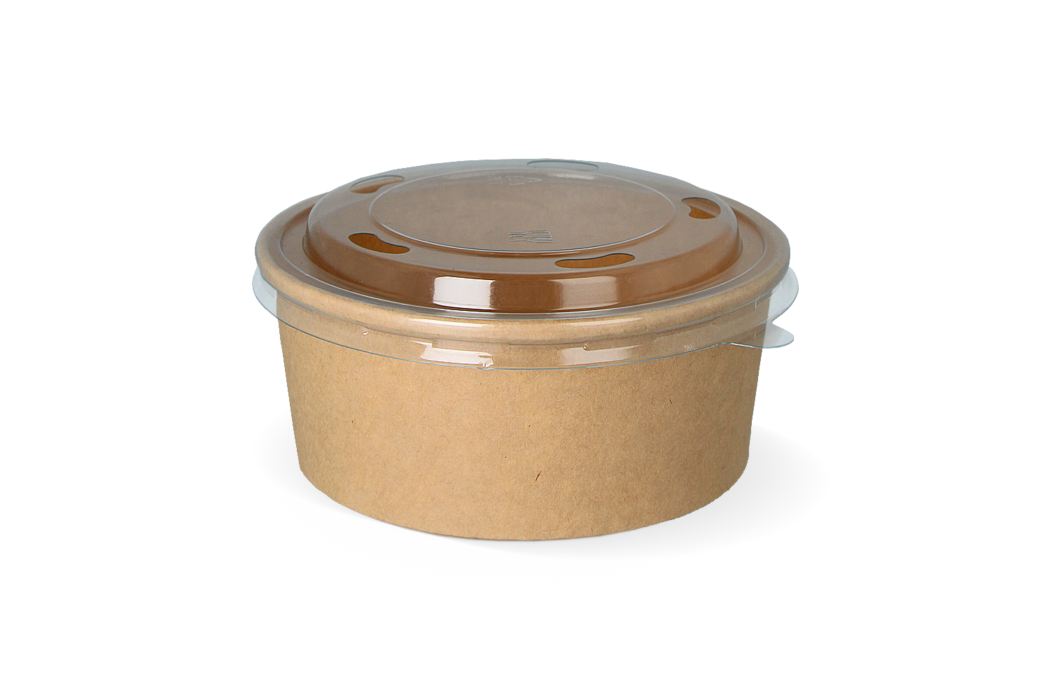 Deksel Salade Poke Bowl 500ml-750ml-1000ml Ø148mm transparant met gaten