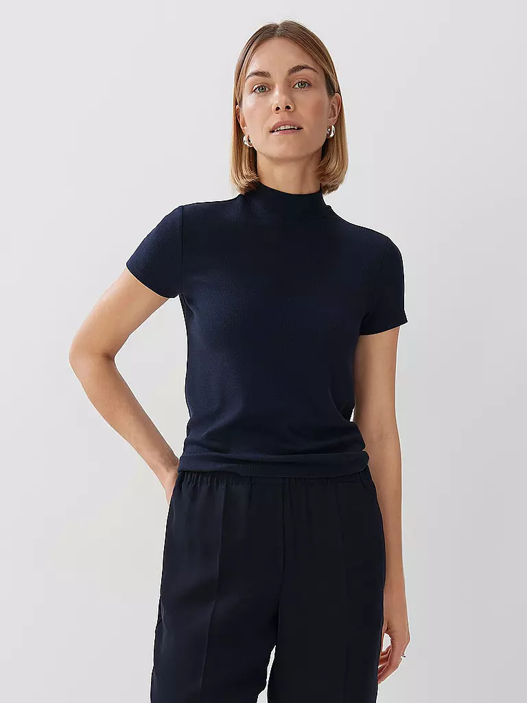 SOMEDAY Rollkragenshirt KARLUSIA blau