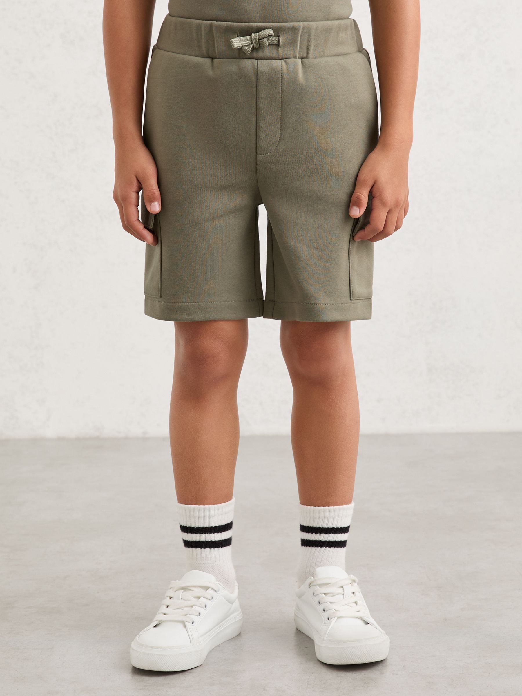 Reiss Oliver cargoshorts van interlock-jersey