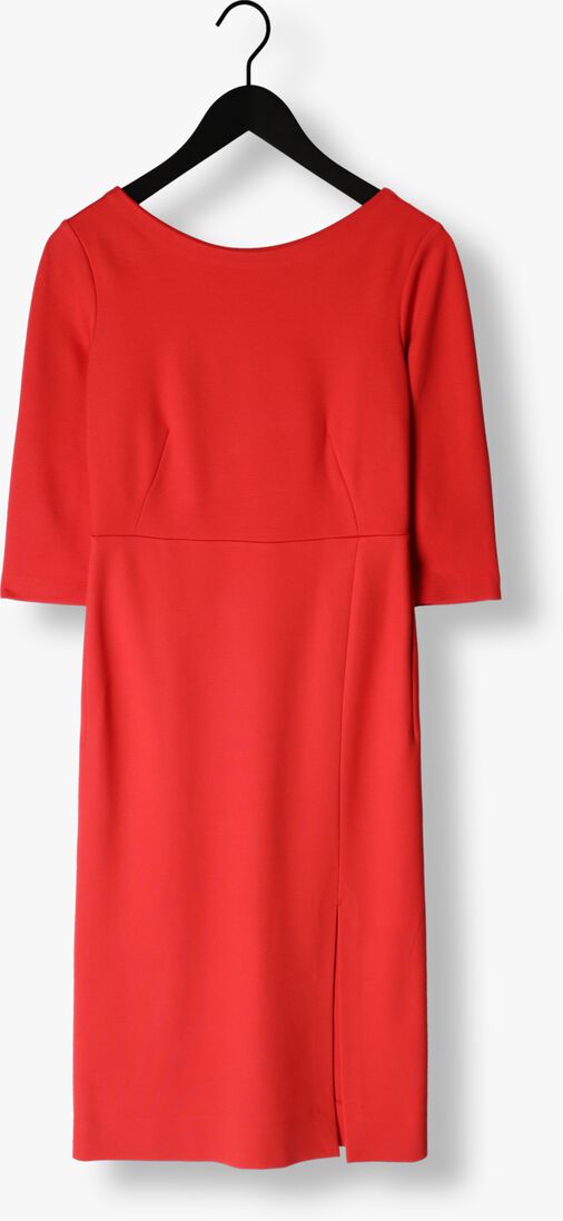 VANILIA rode vanilia midi jurk punto chique dress