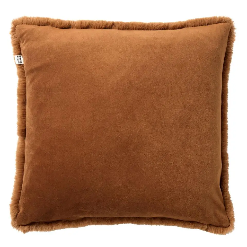 Kussenhoes Zaya - Tobacco Brown - 45x45 cm