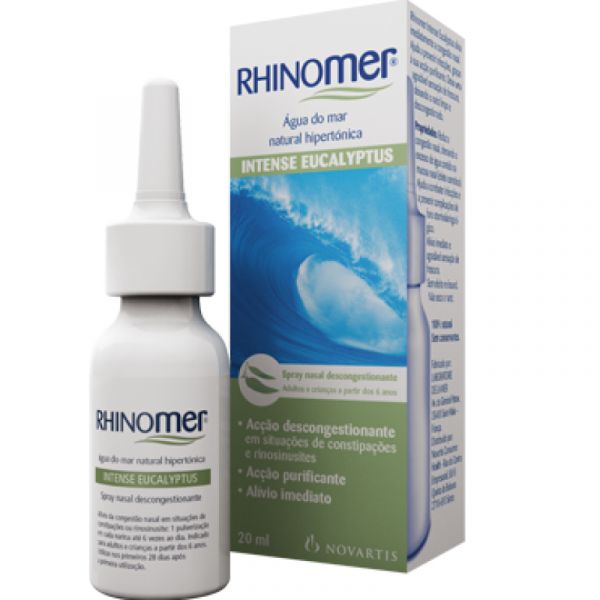 Novartis Rhinomer Intense Spray Nasal Eucaliptos 20ml