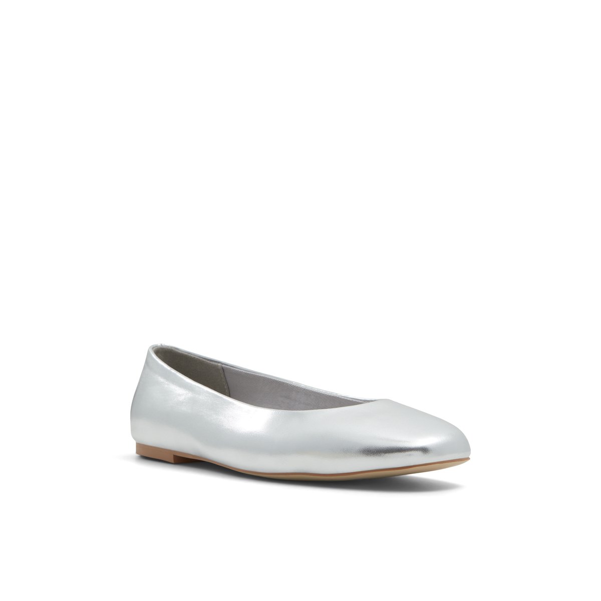 K STUDIO-Talagyn-Ballerine - Talon plat - Argent