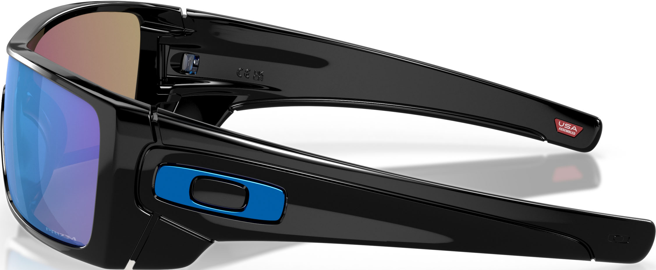 Batwolf 5827/Polished Black w/Prizm Sapphire