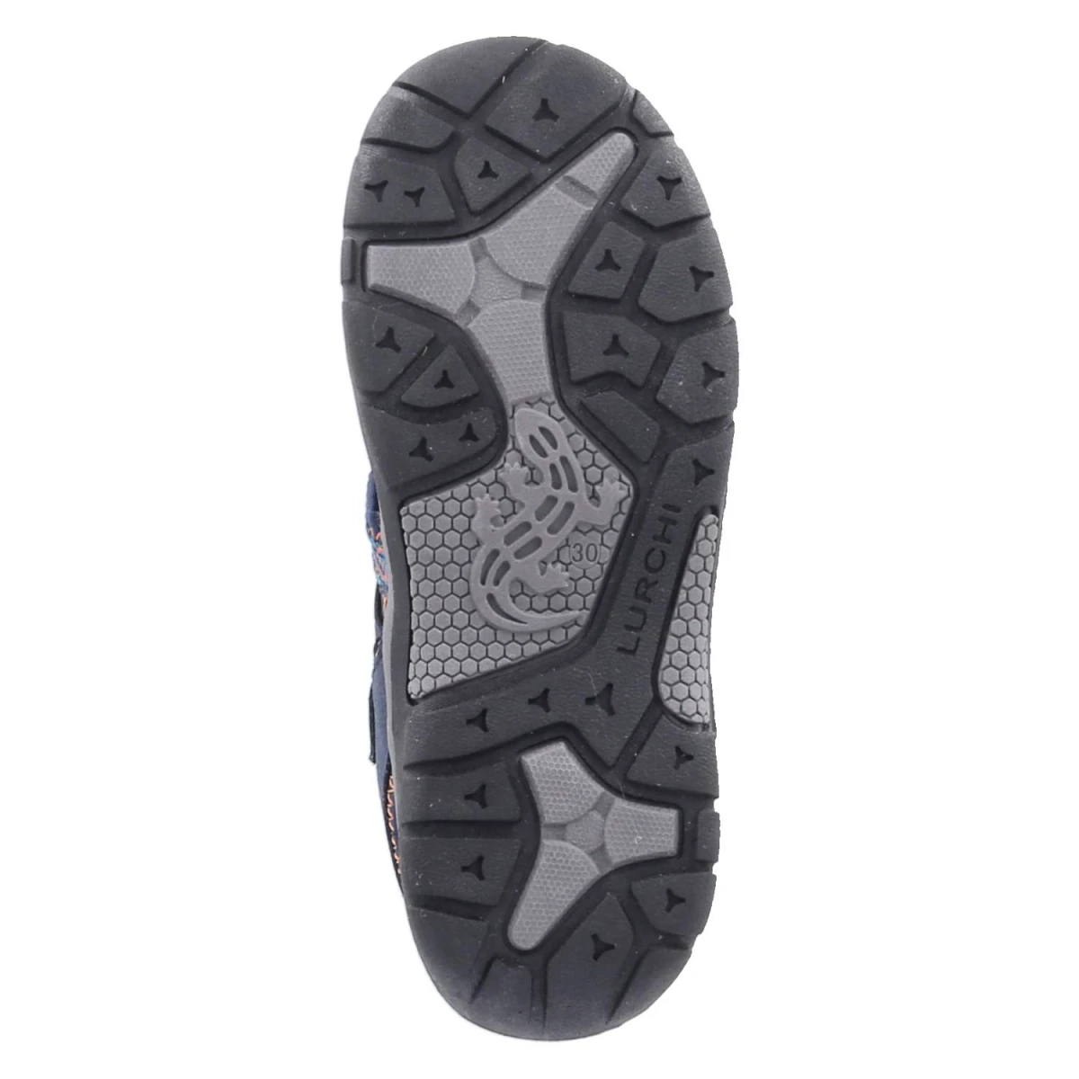 LurchiOutdoorsandalen - navy-orange