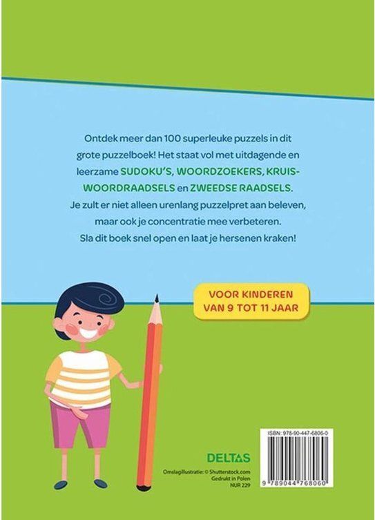 Deltas - Maxi Puzzelpret - Puzzelboek - Meer dan 100 Puzzels
