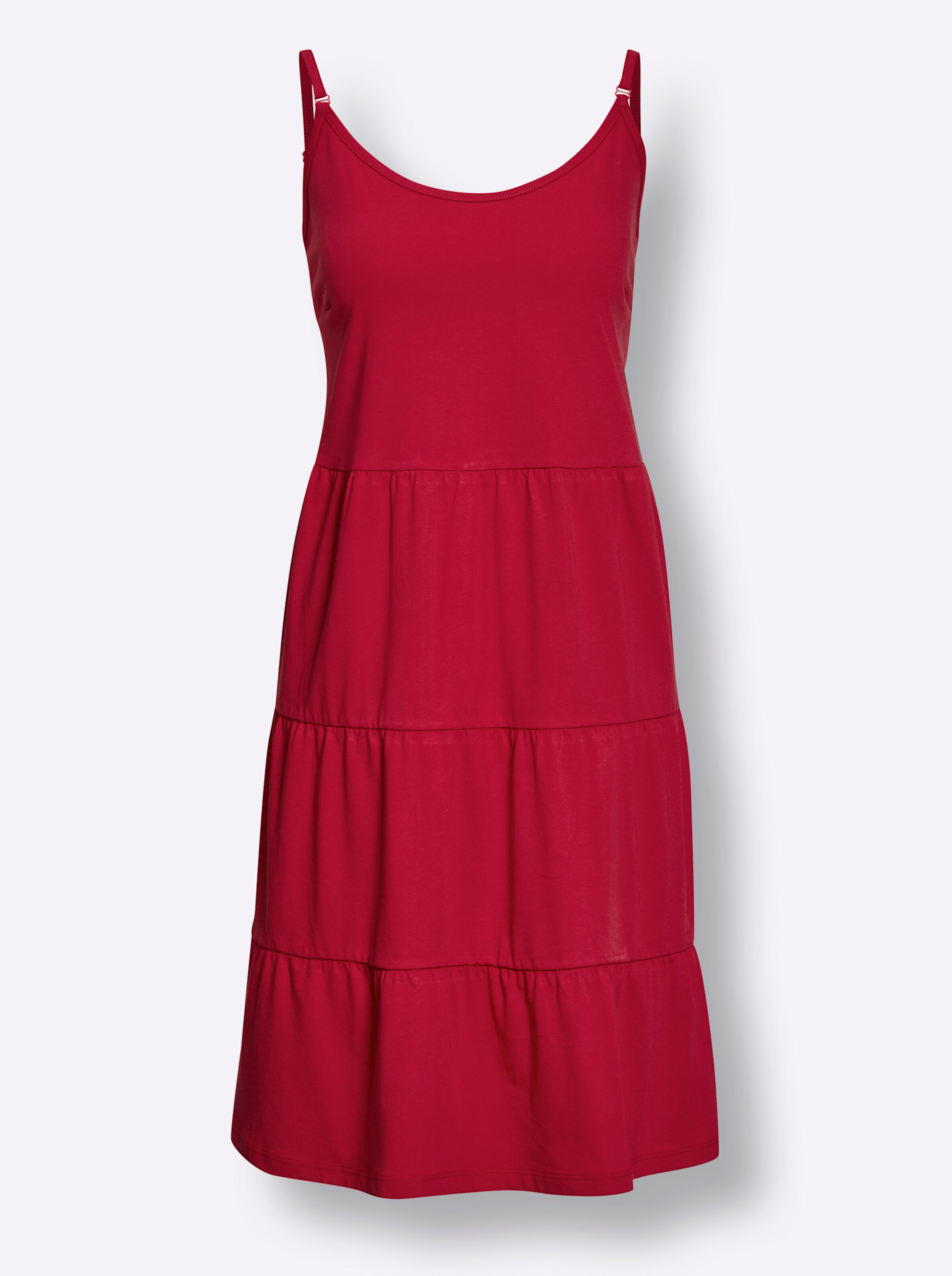feel good Sommerkleid in rot