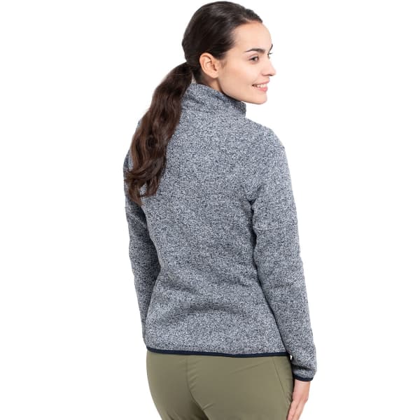 Veste polaire randonnée ICEPEAK ANAHOLA MIDLAYER JACKET W BLEU FONCE