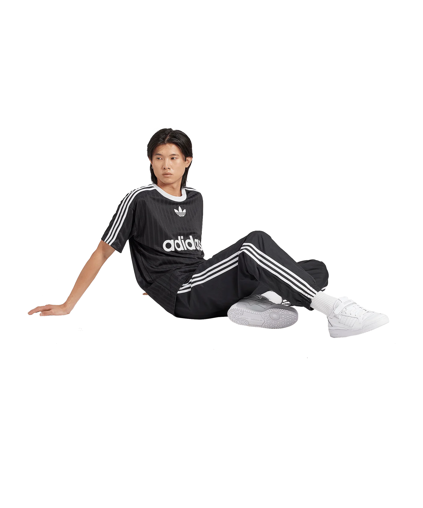 adidas Originals Adicolor T-Shirt Schwarz Weiss