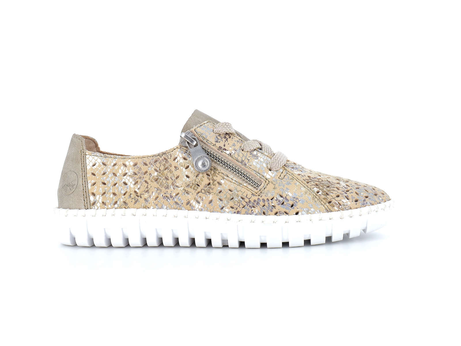Rieker-M2306 Cuir Platine