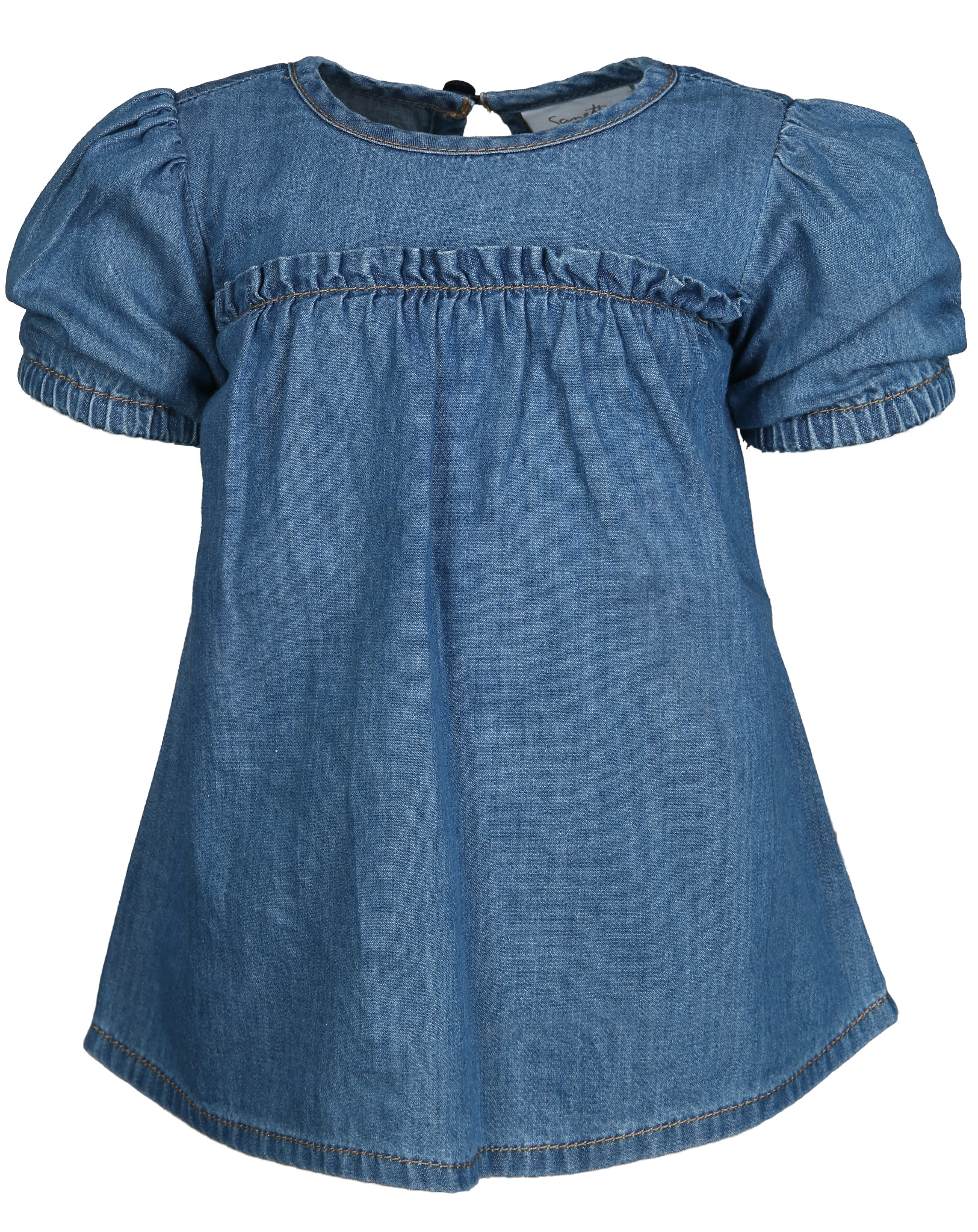 Kurzarmkleid DENIM SPRING in summer blue