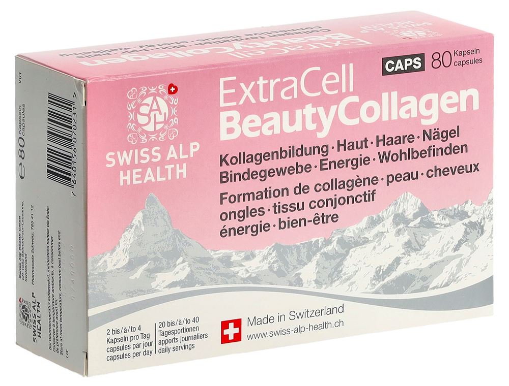 EXTRA CELL Beauty Collagen<br>80 Stück, Blister, Kapsel