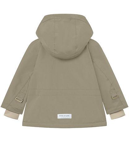 Mini A Ture Vinterjakke - Matwally Fleece - Vert