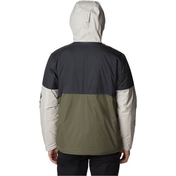 Veste randonnée COLUMBIA POINT PARK INSULATED JKT SHARK/STONE GREEN/DARK STONE/SHARK LOGO
