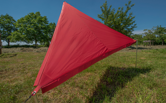 Bent Sonnensegel Zip-Protect Canvas Single mit Reißverschluss-Abdeckklappen