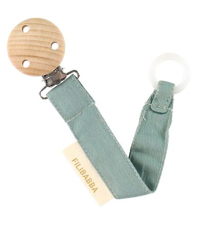Filibabba Schnullerketten - Moss Green