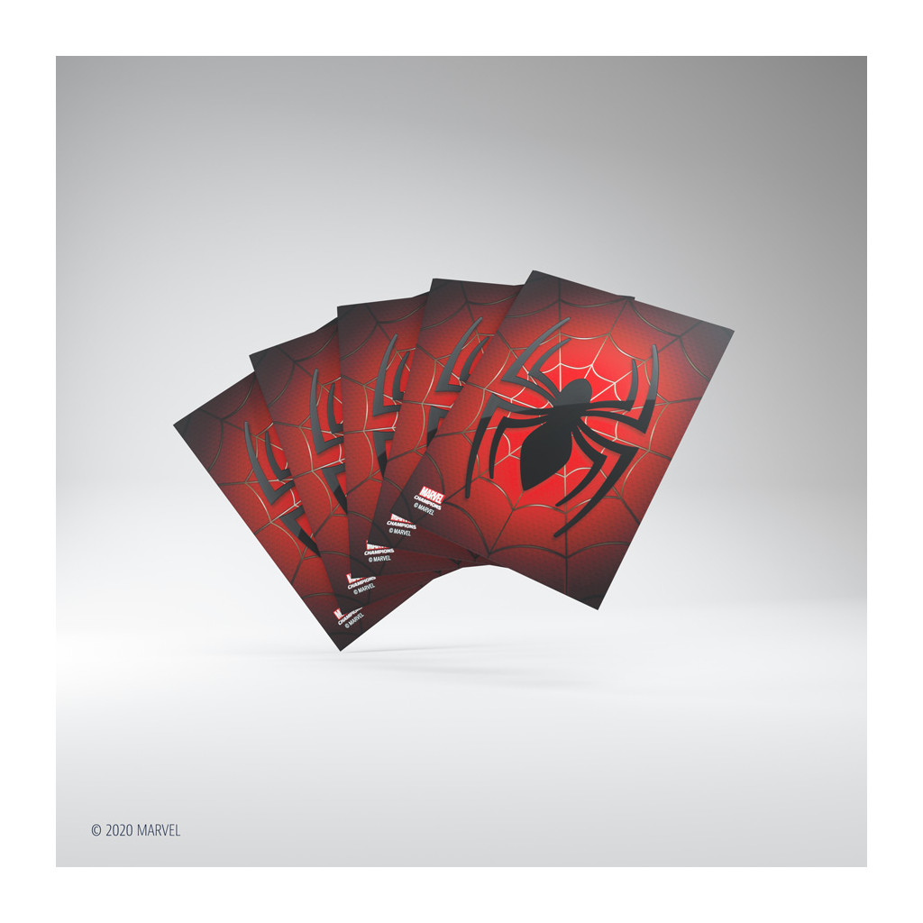 Gamegenic - Marvel Champions Art Sleeves - Spider Man