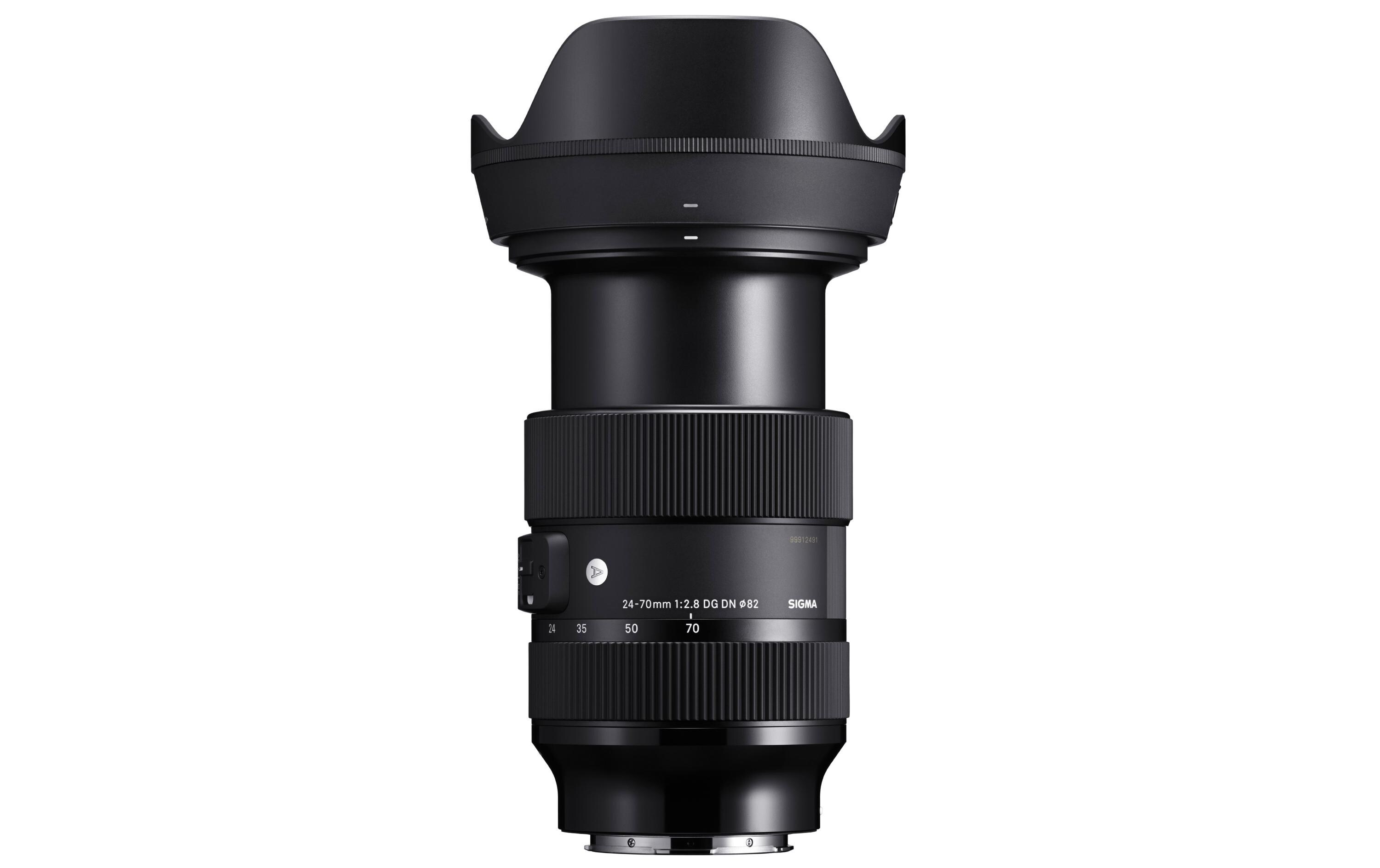 Zoomobjektiv 24-70mm F/2.8 DG DN Art L-Mount<br>Lichtstarkes, variables und hochauflösendes Objektiv